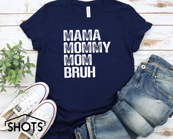 Mama Mommy Mom Bruh Engraved Tumblers - LemonsAreBlue