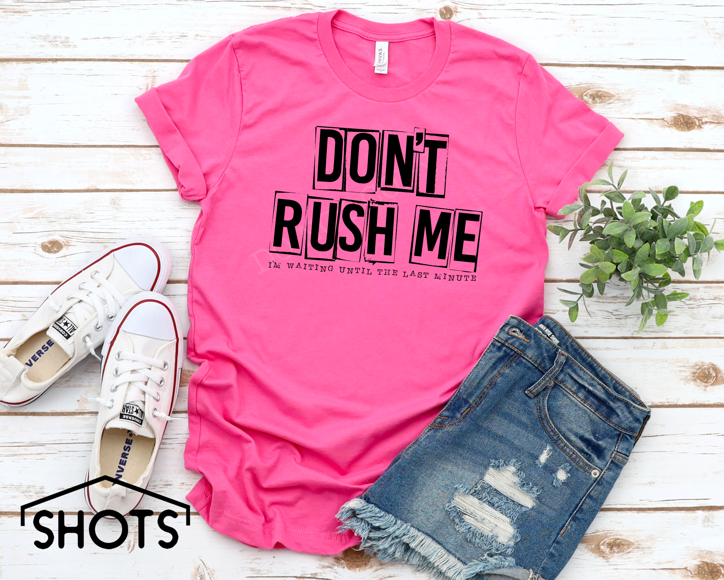 Don't Rush Me I'm Waiting For The Last Minute - Sarcastic - Men's T-shirt