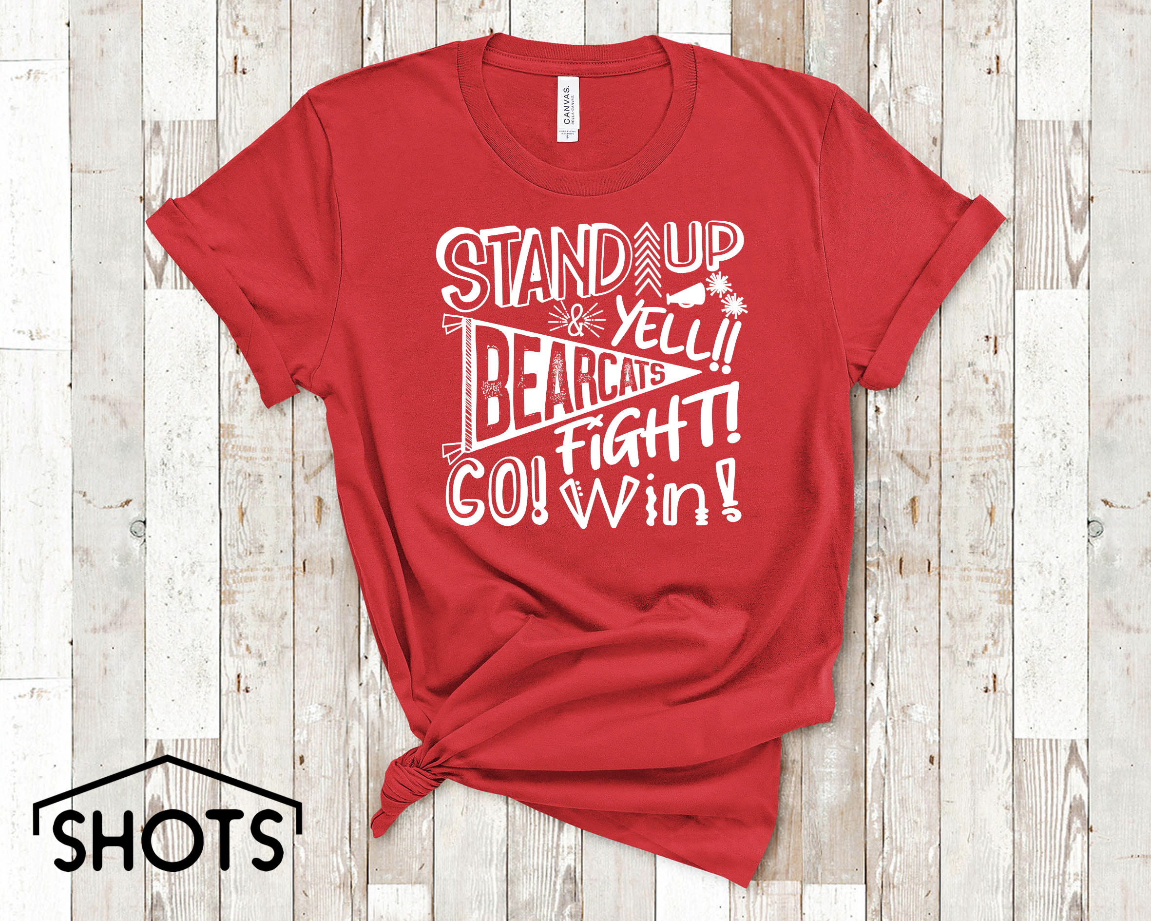 Bearcats - Stand Up and Yell Mascot